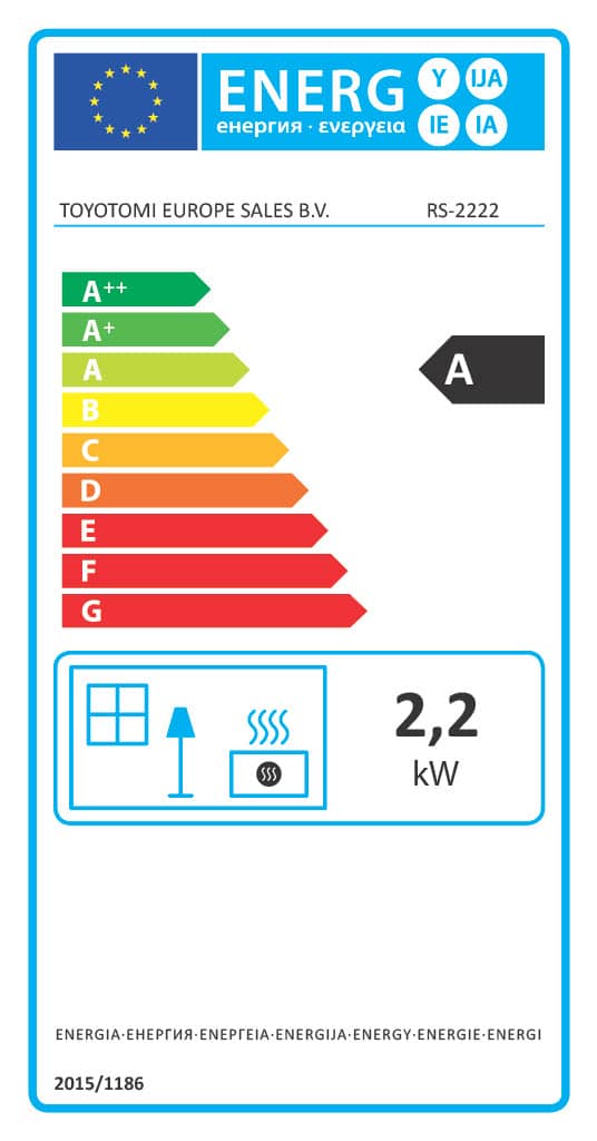 Stufa A Combustibile Liquido Zibro 2,2 kW A Stoppino RS 2222 Toyotomi